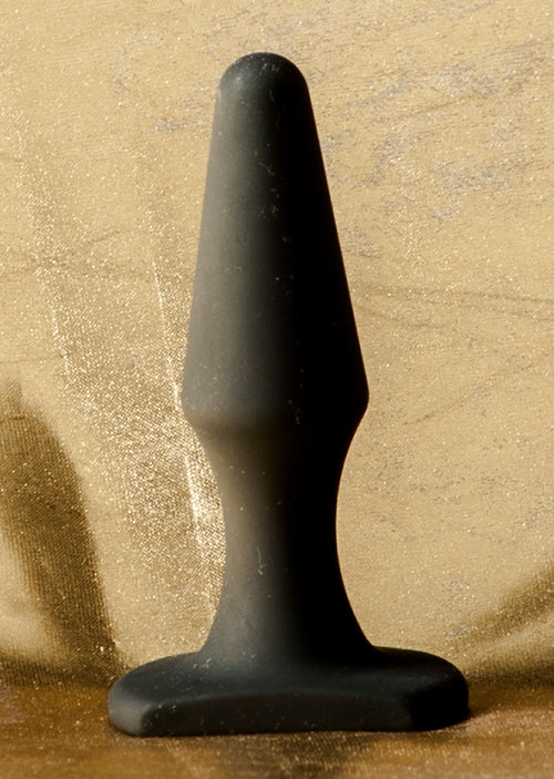 Anal Plug with Conic Shape, Black