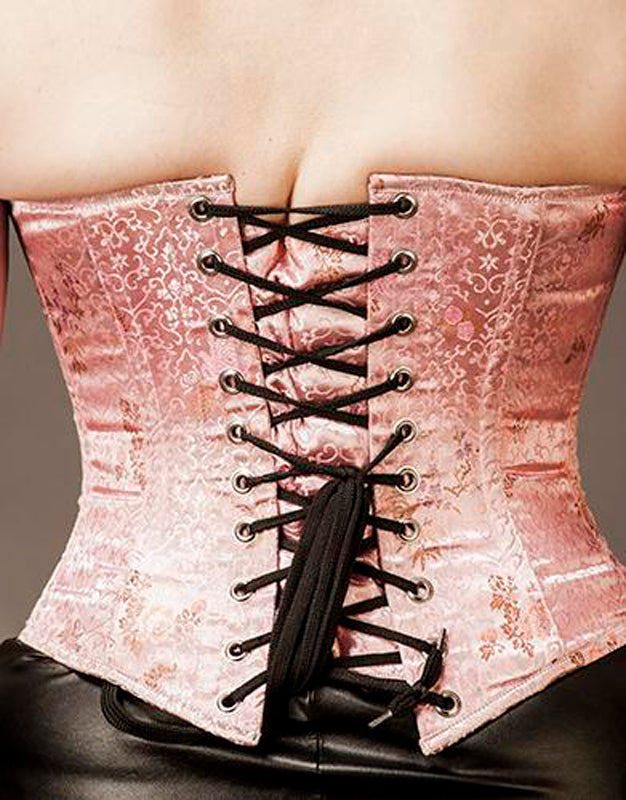 Brocade Pink&Black 34" OB K