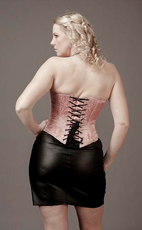 Brocade Pink&Black 34" OB K