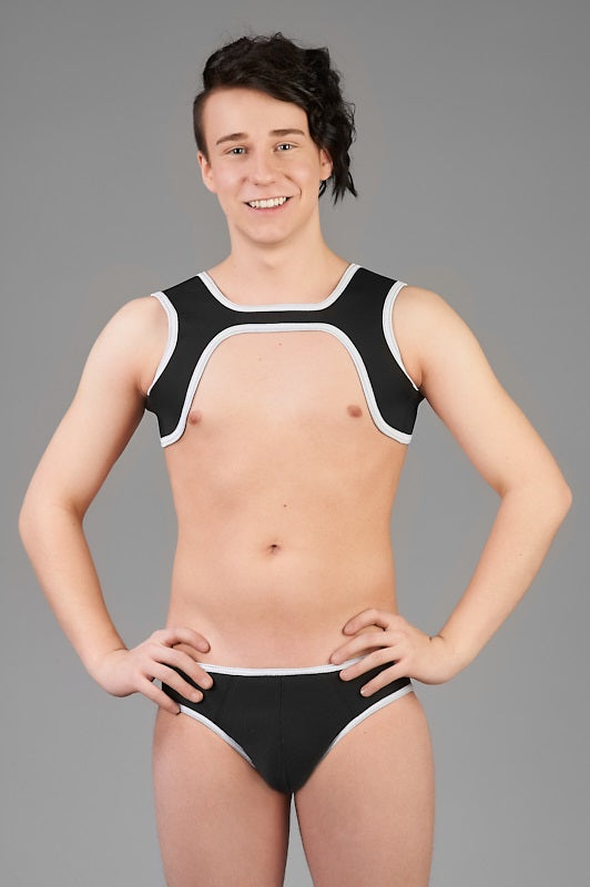 N Chest Harness 1 Alpha, Black M