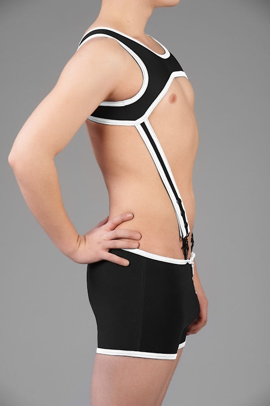 N Chest Harness 3 Omega, Black L