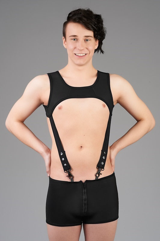 N Chest Harness 3 Omega, Black L