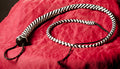 Snake whip Black / White (Singletail)