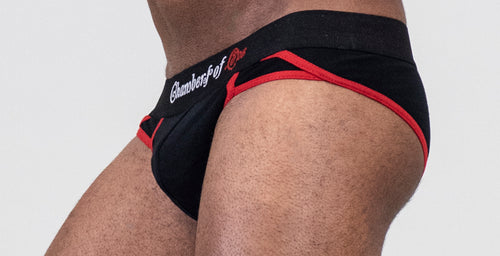 C Brief Black/Yellow XL