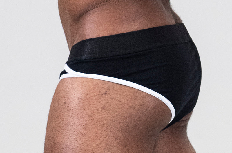 C Brief Black/Yellow XL