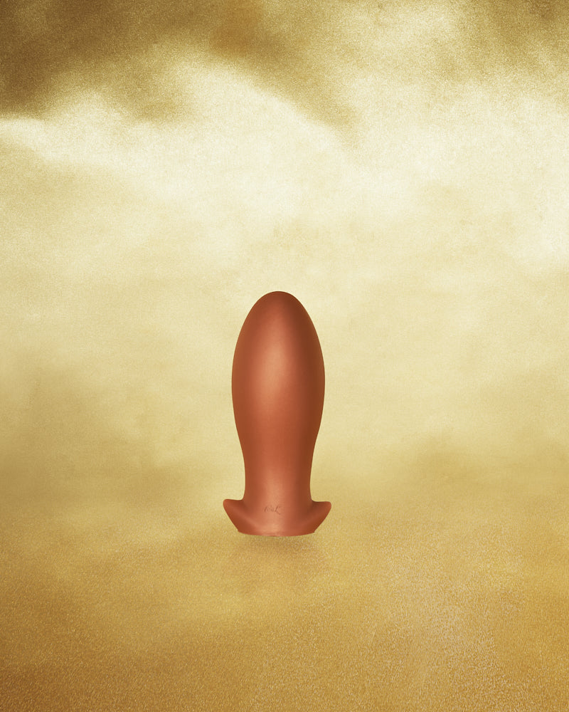 Dragon egg buttplug Svart L