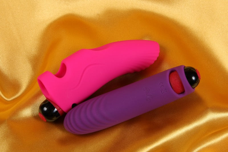 Fingervibrator Remote Control Rosa