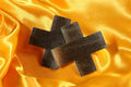 Brustwarzenpasties Kreuz 2er-Pack