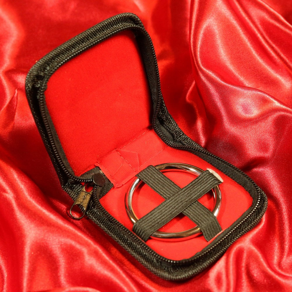 Metall penis ring Rund