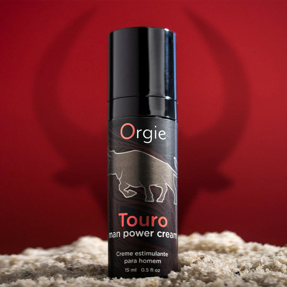 erektionskräm Orgie Touro Power Cream 15ml taurin ginkgo biloba ginseng Hos Chambers of Love