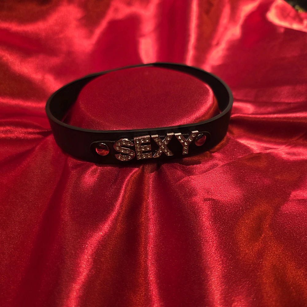 PU Halsband Herz