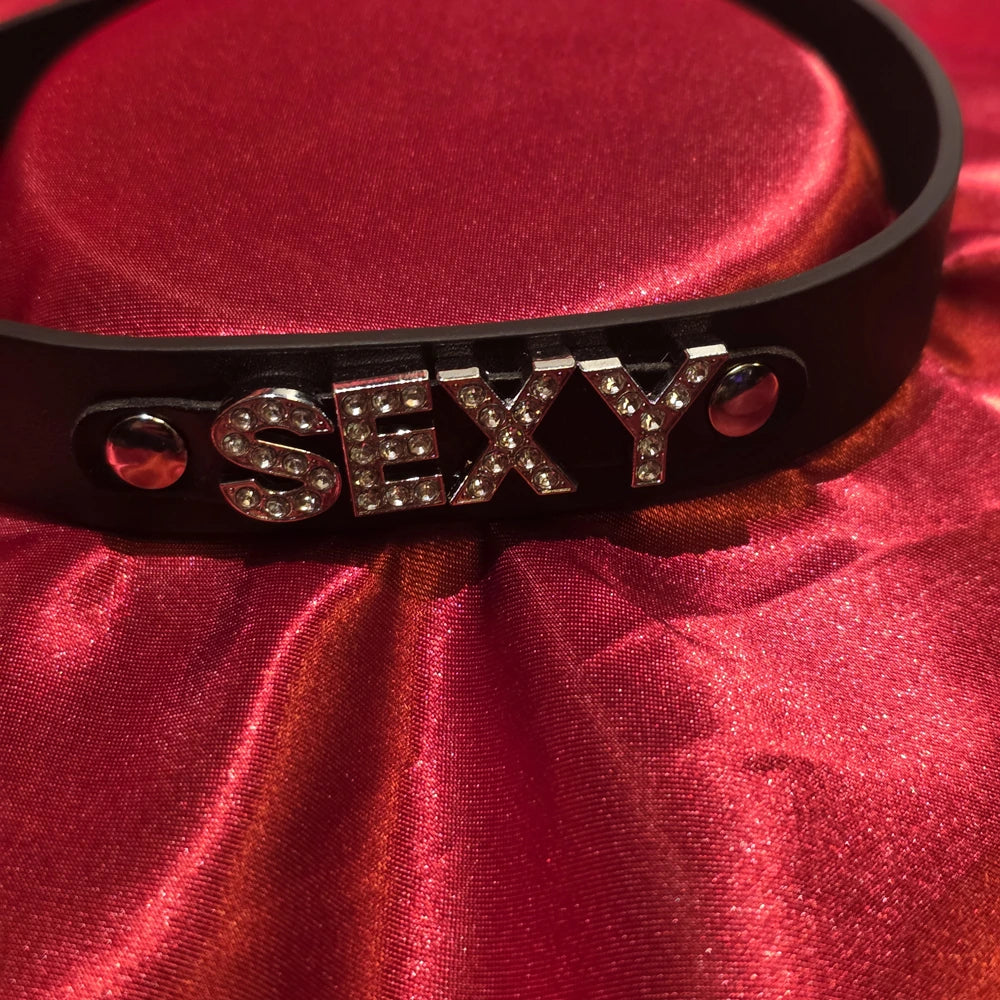 PU Halsband Herz