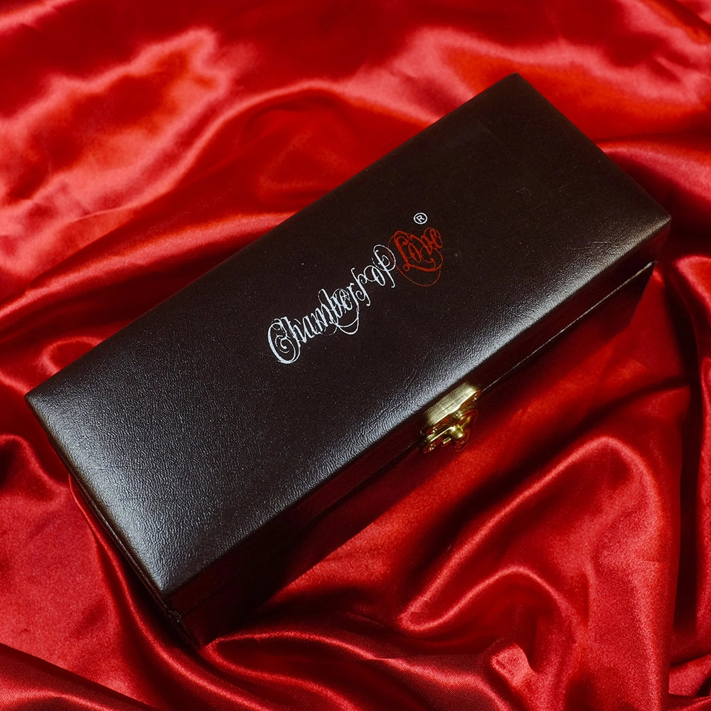 Analplugg Metallplugg med T-handtag – presentask för förvaring, Chambers of Love