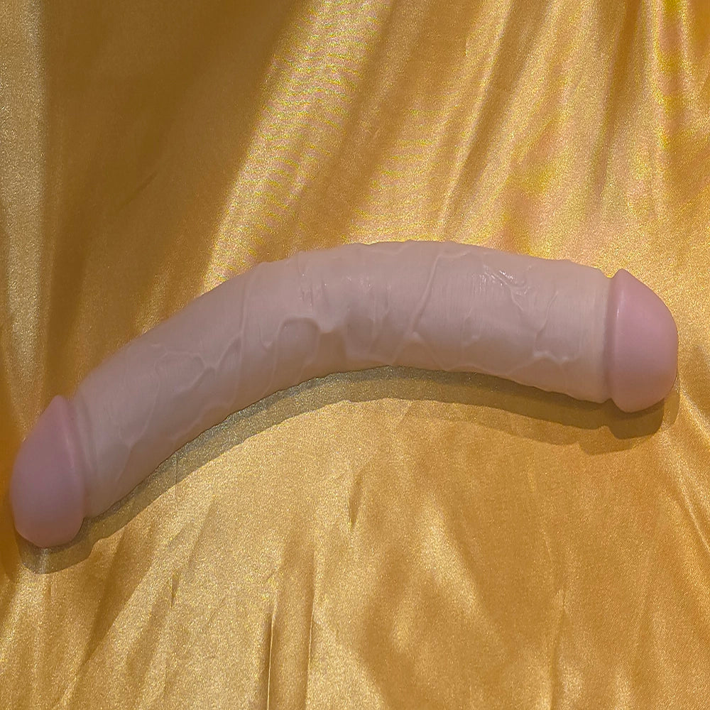 Schlanker Doppeldildo 43 cm (17 Zoll) – realistische Form und flexibles Design – Chambers of Love