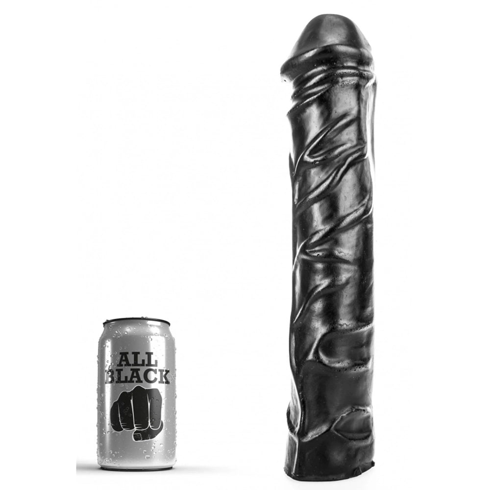 XXL Dildo AB19 Ådrig All Black