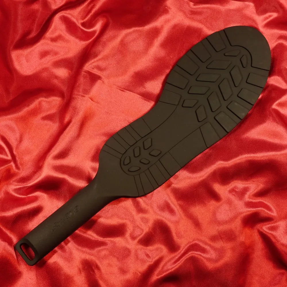 BDSM Silikonpaddel SCHUHSOHLE