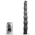 Dildo Stem AB16 All Black Beaded 28 x 4 cm