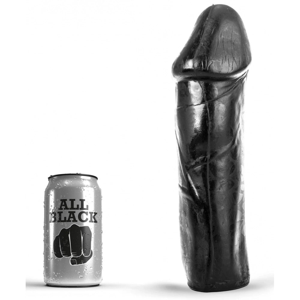 Dildo AB49 Dominator All Black 25 x 8,5 cm