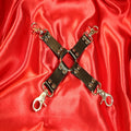 BDSM Hogtie 4 vägs i veganläder