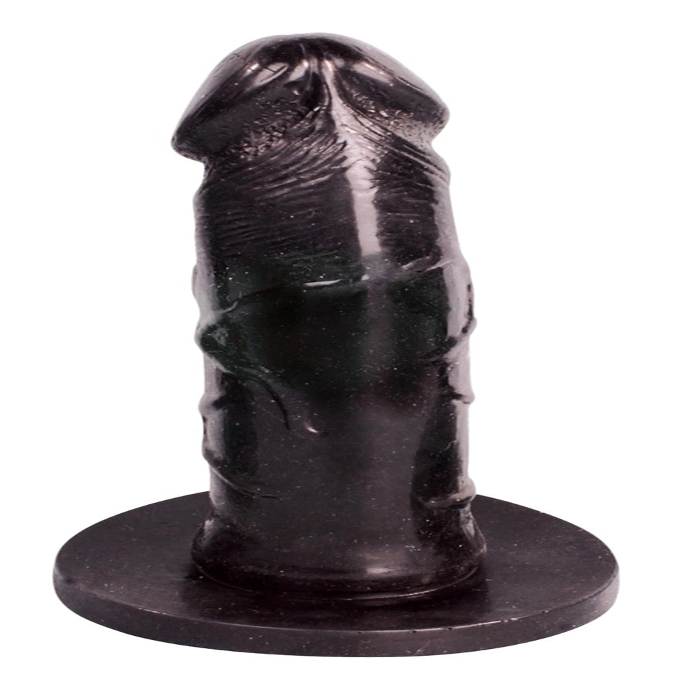 Svart realistisk dildo från You2Toys för strap-on set hos Chambers of Love