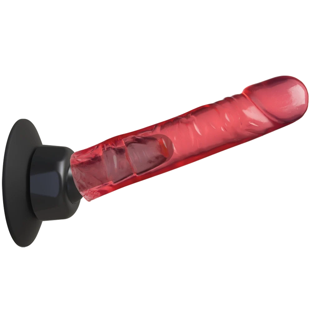 Vac-U-Lock Schwenkbarer 360°-Vorderansicht mit angebrachtem Produkt, schwarz, von Chambers of Lovea