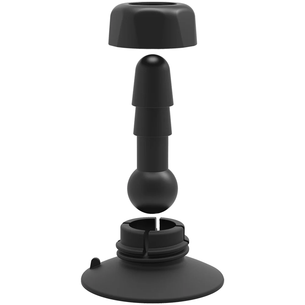 Vac-U-Lock Swivel 360 Explosionszeichnung: Düse und Saugnapf separat von Chambers of Love